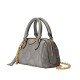 GG Matelasse leather mini bag grey