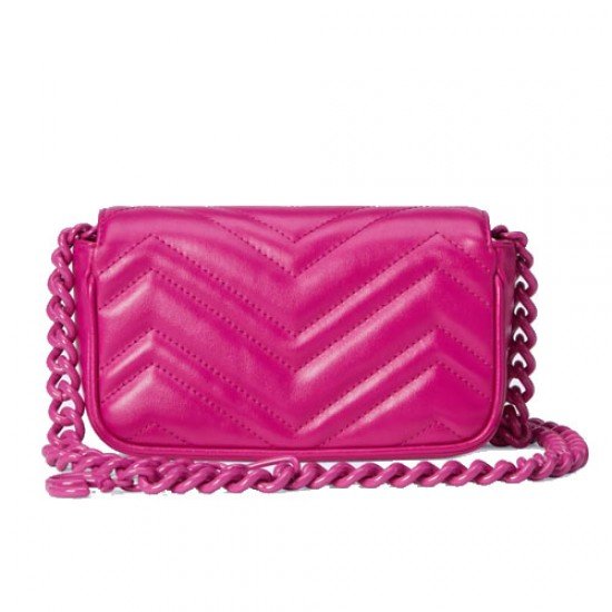 GG Marmont belt bag Rose Red