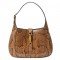 Jackie 1961 small python bag brown