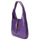 Jackie 1961 small crocodile bag Purple