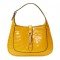 Jackie 1961 mini crocodile bag Yellow