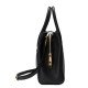 Jackie 1961 small natural grain tote black