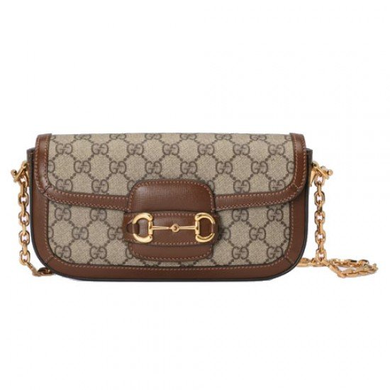 Gucci Horsebit 1955 shoulder bag brown