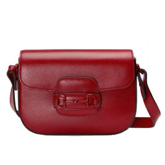 Gucci Horsebit 1955 small shoulder bag red