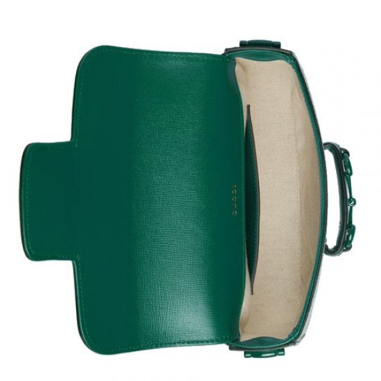 Gucci Horsebit 1955 small shoulder green