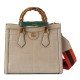 Gucci Diana small crocodile tote bag