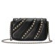 GG Marmont super mini bag black rivet