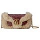 GG Marmont super mini bag wine red