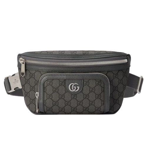 Ophidia belt bag Grey black GG