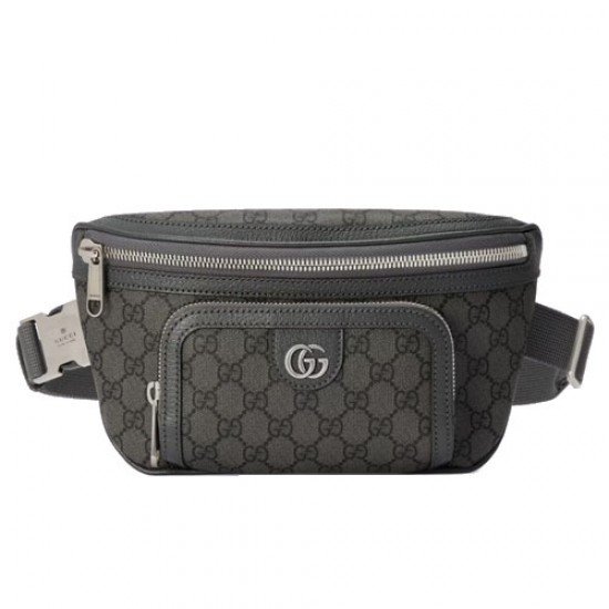 Ophidia belt bag Grey black GG