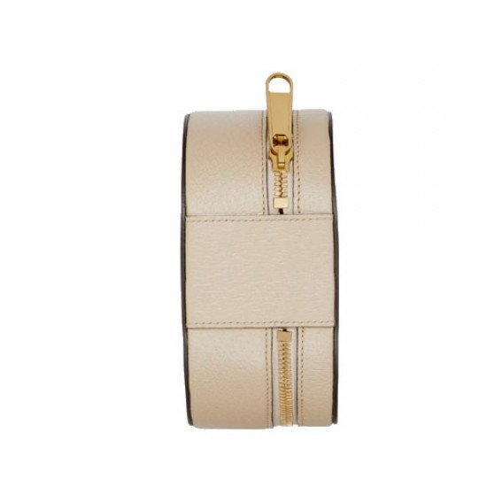 Ophidia mini chain bag Beige white