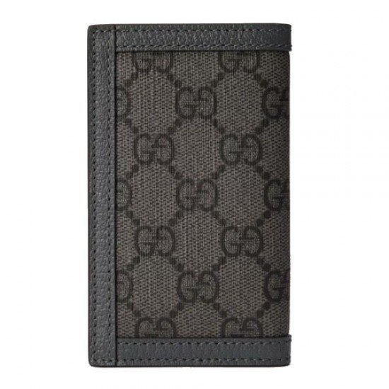 Ophidia card case grey