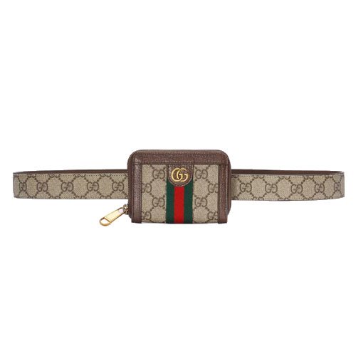 Ophidia belt bag Beige ebony