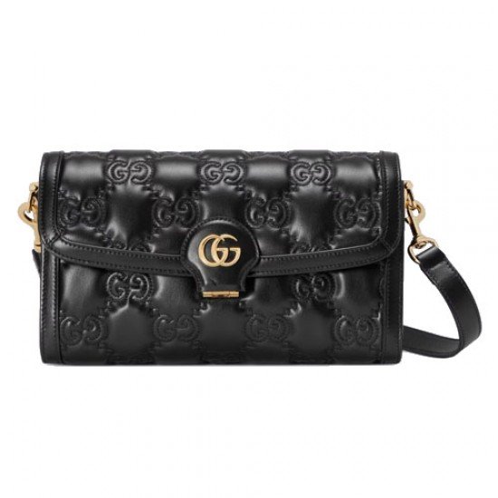 GG Matelasse small bag black