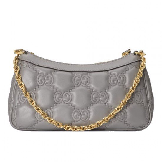 GG Matelasse handbag grey