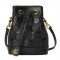 GG Matelasse bucket bag black