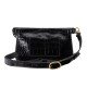 Gucci Blondie crocodile belt bag black