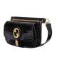 Gucci Blondie crocodile belt bag black