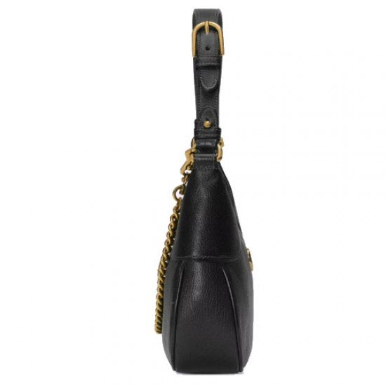 Aphrodite small shoulder bag black