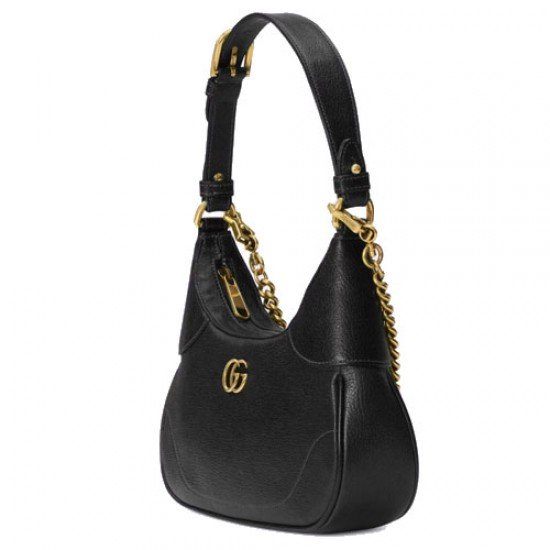 Aphrodite small shoulder bag black