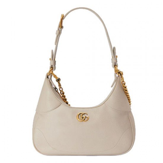 Aphrodite small shoulder bag white