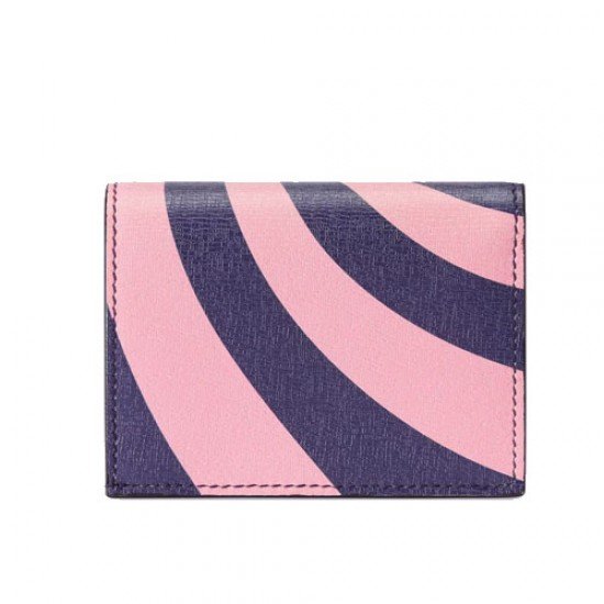 Card case wallet with Double G strawberry