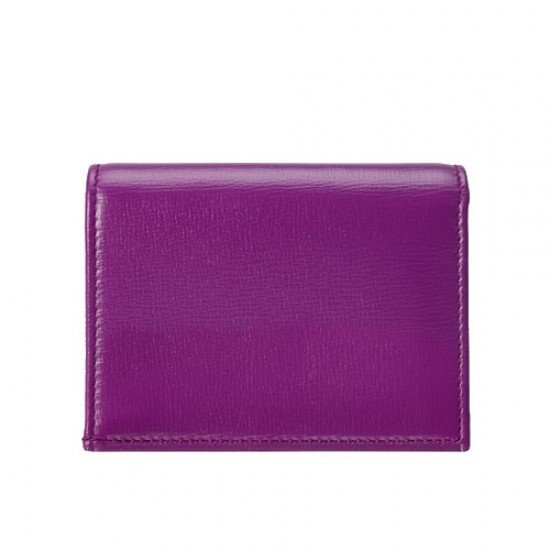 Gucci Horsebit 1955 card case wallet Purple