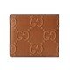 GG embossed wallet brown