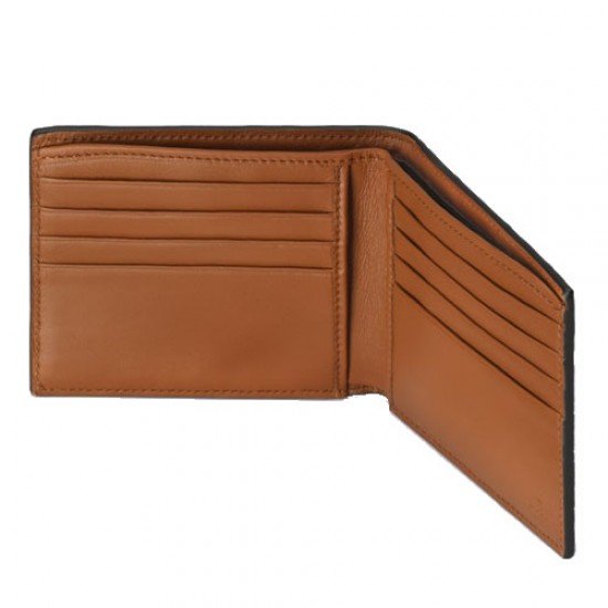 GG embossed wallet brown