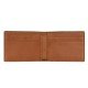 GG embossed bi fold wallet brown