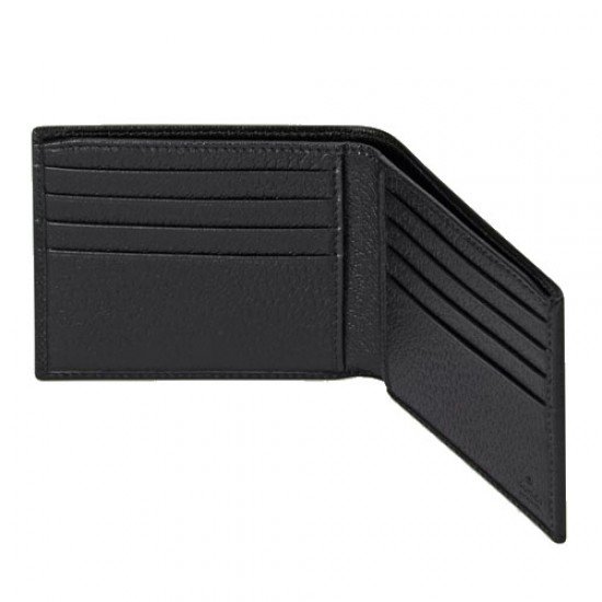 Bi fold wallet with Horsebit black