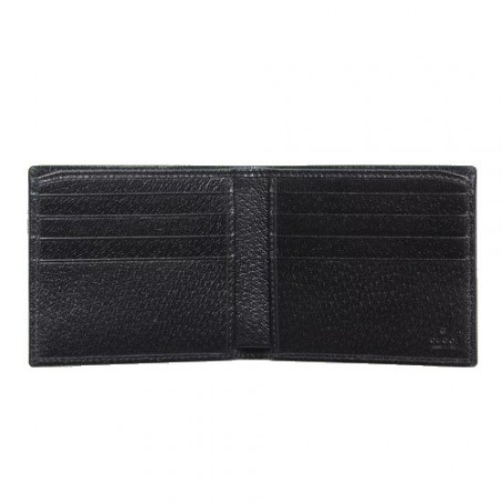 Bi fold wallet with Horsebit black