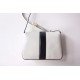 Arli Medium Shoulder Bag In White Leather