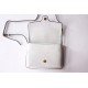 Arli Medium Shoulder Bag In White Leather