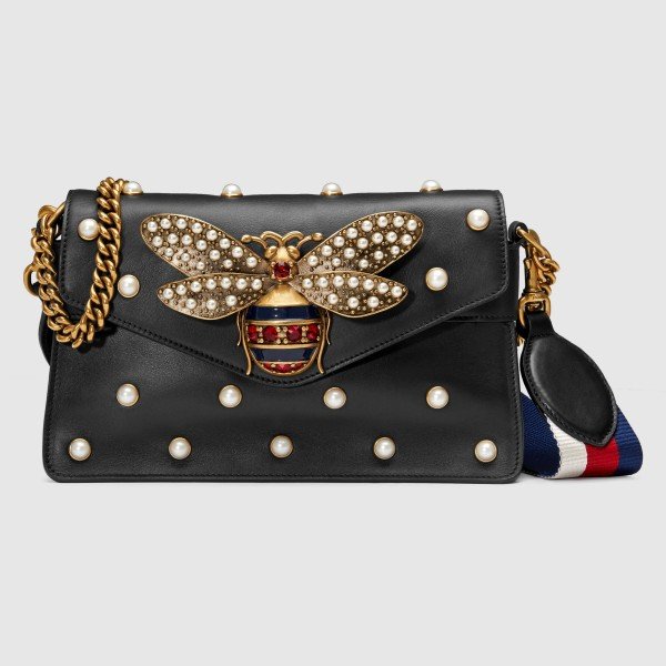 Black Broadway Mini Shoulder Bag