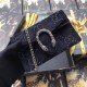 Black Dionysus Super Mini Velvet Bag