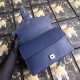 Blue Dionysus Small Leather Shoulder Bag