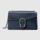 Blue Dionysus Small Leather Shoulder Bag