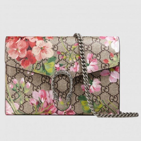 Dionysus GG Blooms Mini Chain Bag