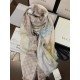 GG Jacquard Shawl Pastel Stripes