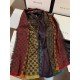 GG Jacquard Shawl Rainbow Stripes