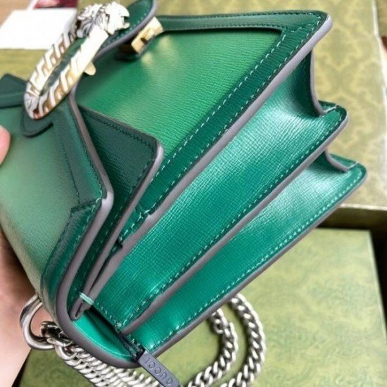 Green Dionysus Bicolor Small Shoulder Bag