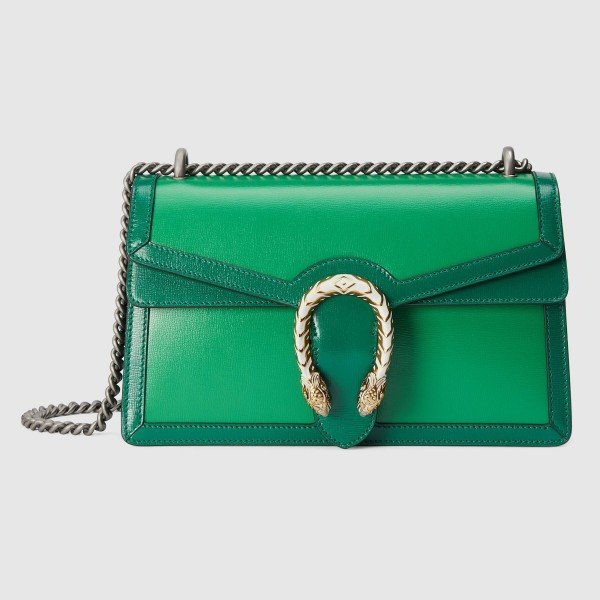 Green Dionysus Bicolor Small Shoulder Bag