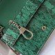 Green Dionysus Super Mini Snakeskin Bag