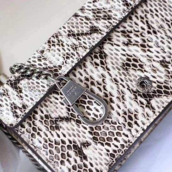 Natural Dionysus Super Mini Snakeskin Bag