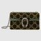 Olive Dionysus GG Velvet Small Bag