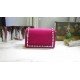 Raspberry Broadway Velvet Mini Bag