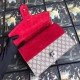 Red Dionysus Small GG Supreme Shoulder Bag