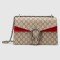 Red Dionysus Small GG Supreme Shoulder Bag