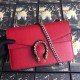 Red Dionysus Small Leather Shoulder Bag